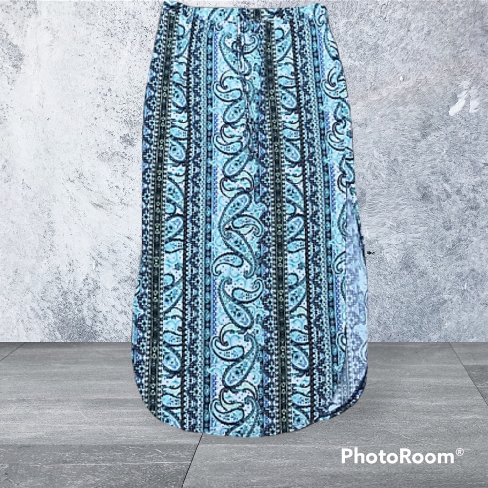 Bobbie Brooks Super Soft Maxi Skirt with Slit